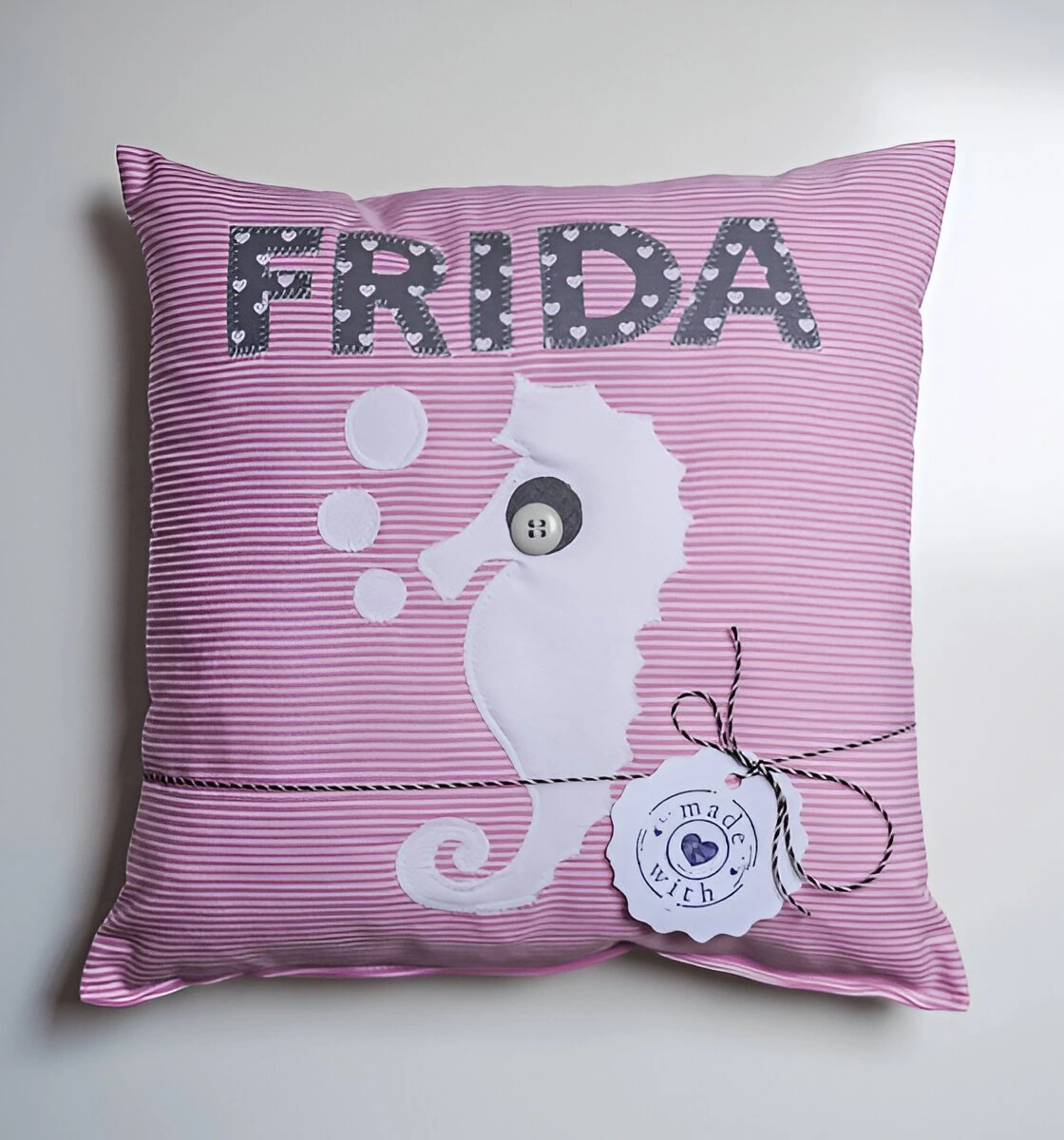 Seahorse Pillow A Unique Addition to Your Home Decor