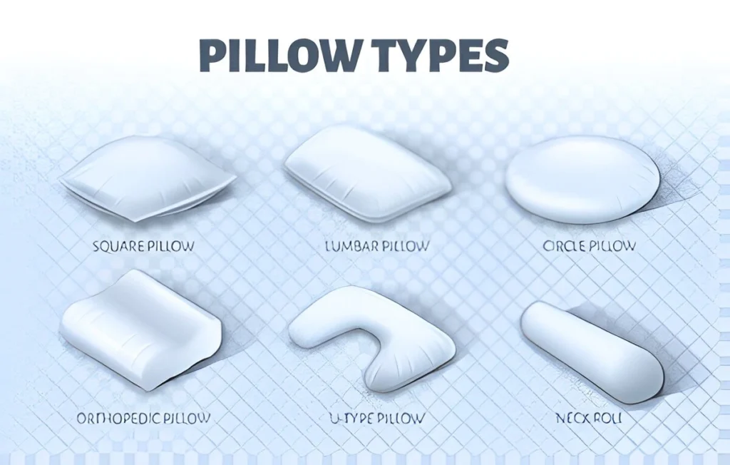 Types of Pillows Used in 5-Star Hotels