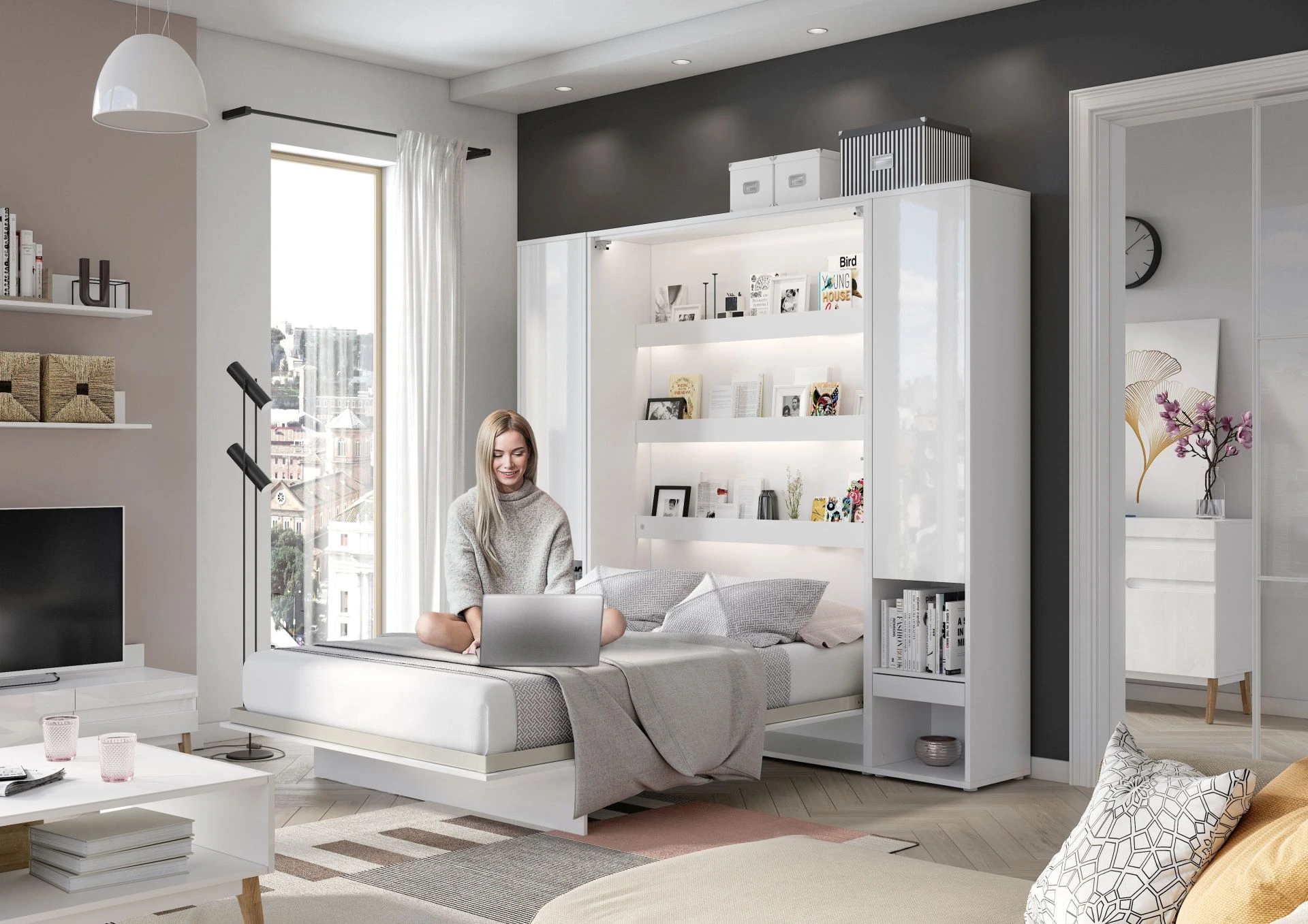Crested Synergy Wall Beds Perfect Space-Saving Solution